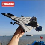 هواپیما کنترلی عمود پرواز f22 چهارکاناله دو موتوره bm16