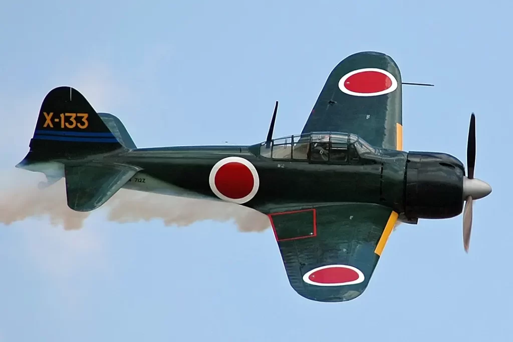 هواپیما کنترلی Mitsubishi A6M Zero خرید هواپیما کنترلی میتزوبیشی زیرو