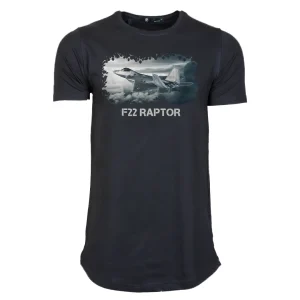 تیشرت هواپیمایی F22 Raptor | لباس خلبانی با طرح اف 22 رپتور