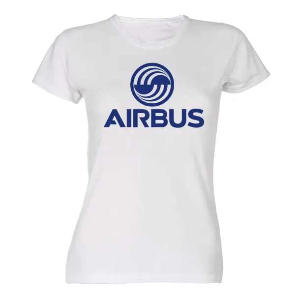 تیشرت زنانه ایرباس | خرید تیشرت سفید ایرباس | طرح لباس airbus لوگو airbus