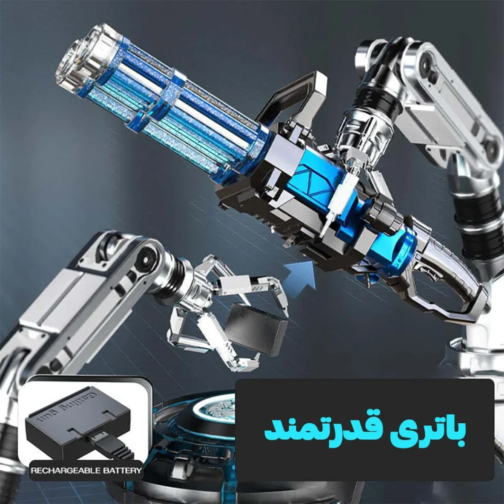 تفنگ آبپاش دو لول با مخزن 3 لیتری تفنگ آبپاش بزرگ دولول پر قدرت رگباری خرید تفنگ آب پاش رگبار