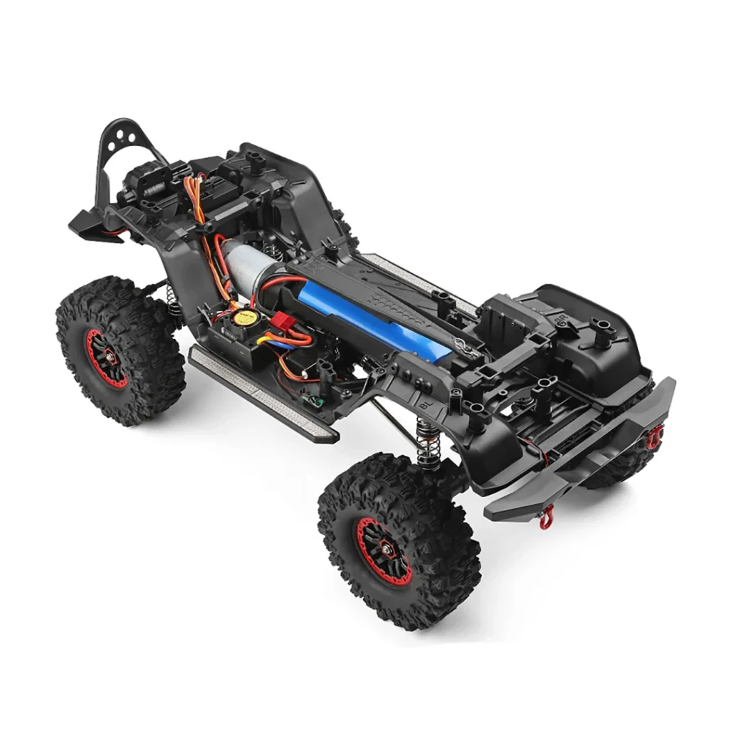 ماشین کنترلی آف رودی حرفه ای رنچ دار WLtoys 104010 با طناب بوکسل قدرتمند