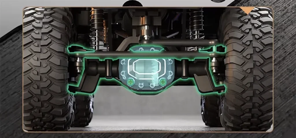 خرید ماشین کنترلی برند HB R16 آفرودی با قابلیت شیب زنی مدل فورد برانکو ford