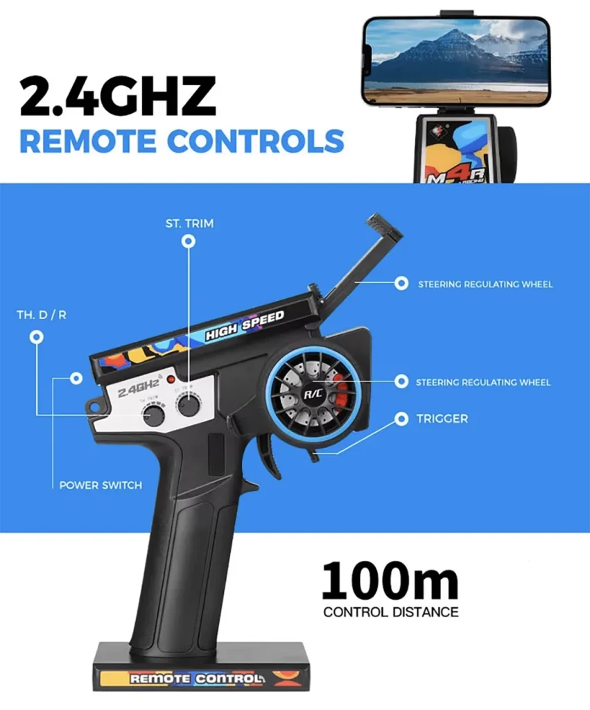 ماشین کنترلی Wltoys 124028 خرید ماشین پرشی باگی با سرعتی هدیه لاکچری